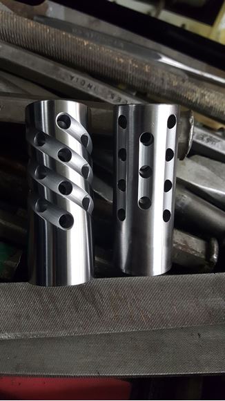 X-Caliber - Pepper Pot Muzzle Brake